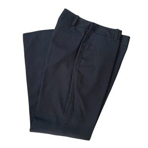 Ann Taylor Black Curvy fit polyester/rayon fully lined career dress pants